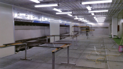 无泵水式无尘烤漆房